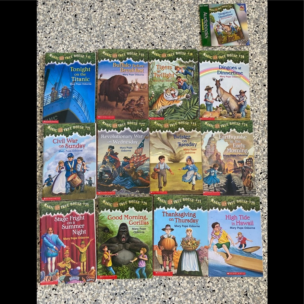 Magic Treehouse Book 17-28